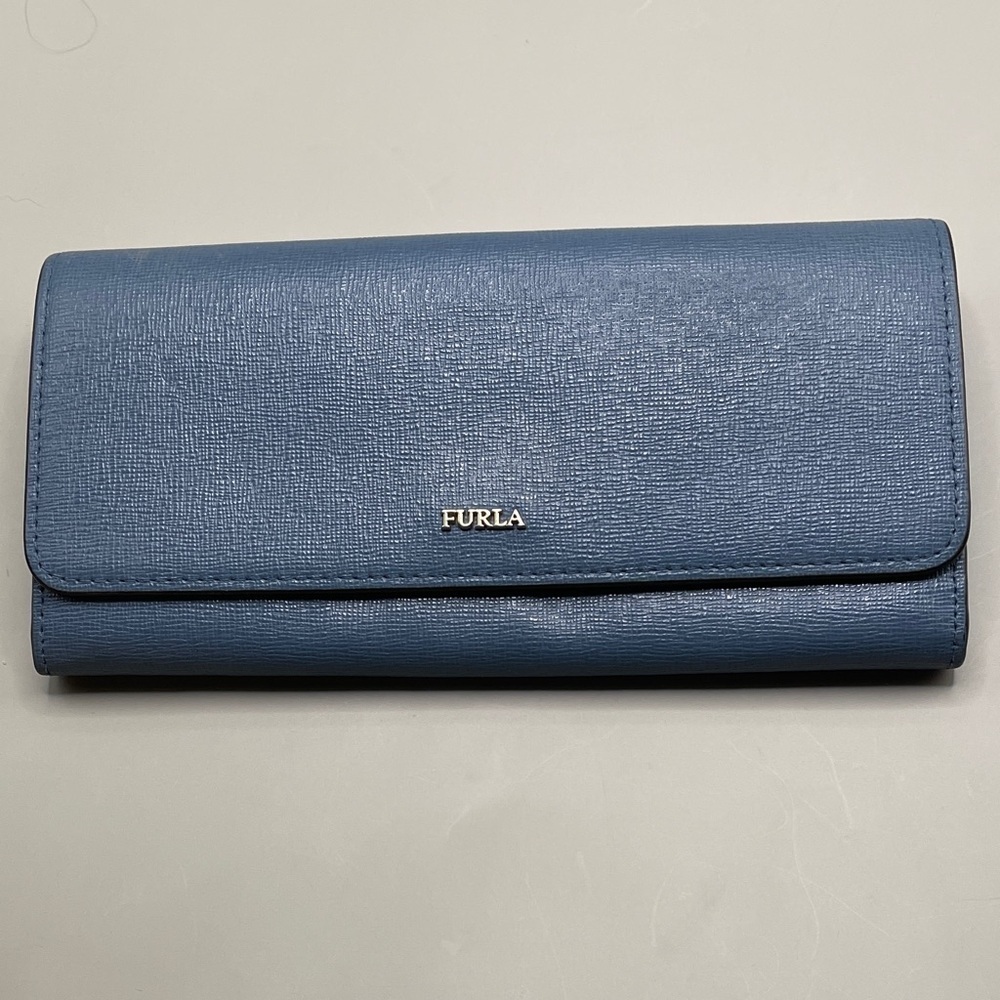 Furla Italian Beautiful Blue Wallet Furla Lux